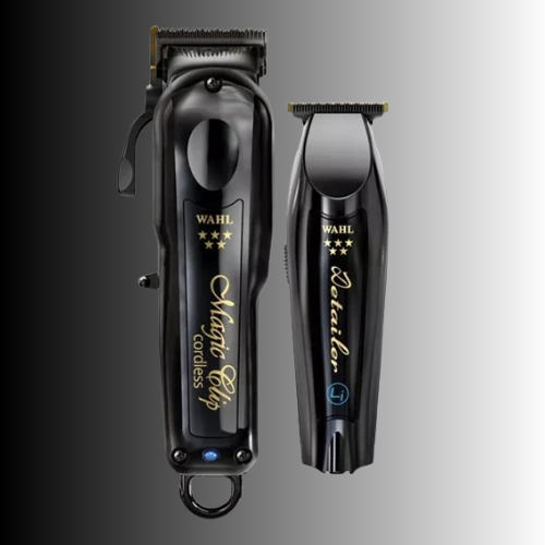 WAHL CORDLESS BARBER COMBO MAGIC CLIP & DETAILER BLACK