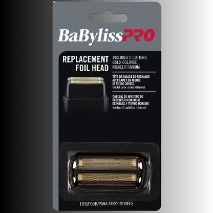 BabylissPRO BLACK Double Foil Shaver Replacement Head