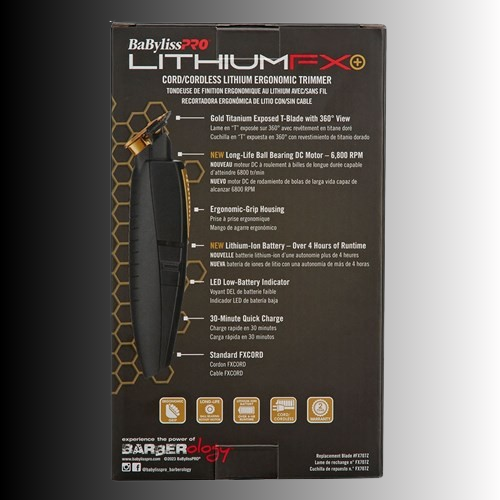 BabylissPro LithiumFX+ Cordless Trimmer