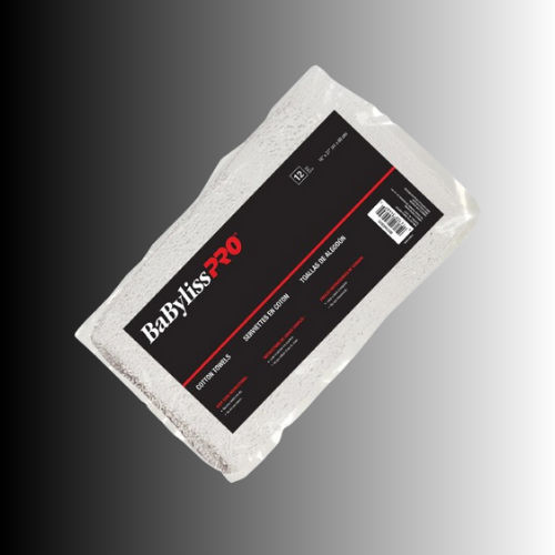 BabylissPro White Towels (12 Pack)