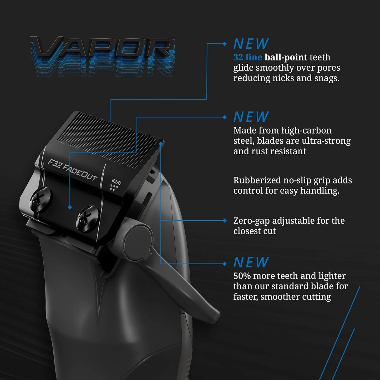 Wahl-Vapor Clipper Cordless