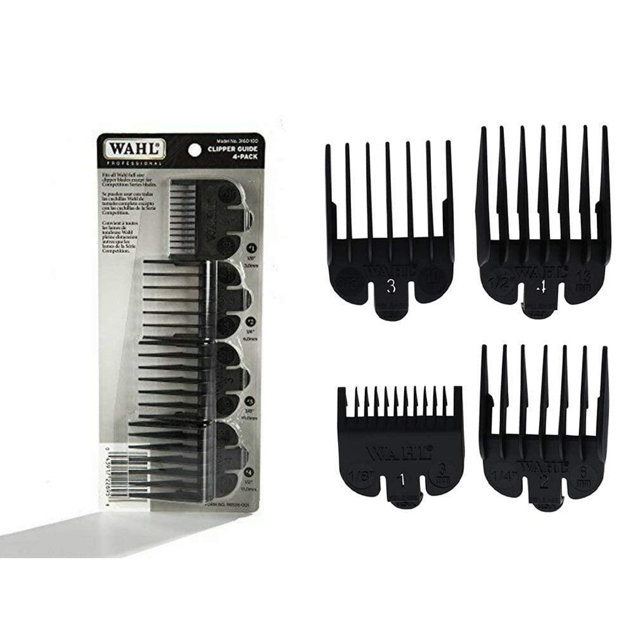 Wahl 4-Pack Clipper Guards