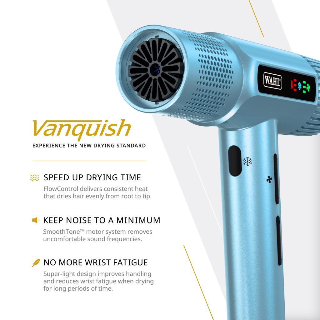 Wahl-Vanquish Hair Dryer Blue