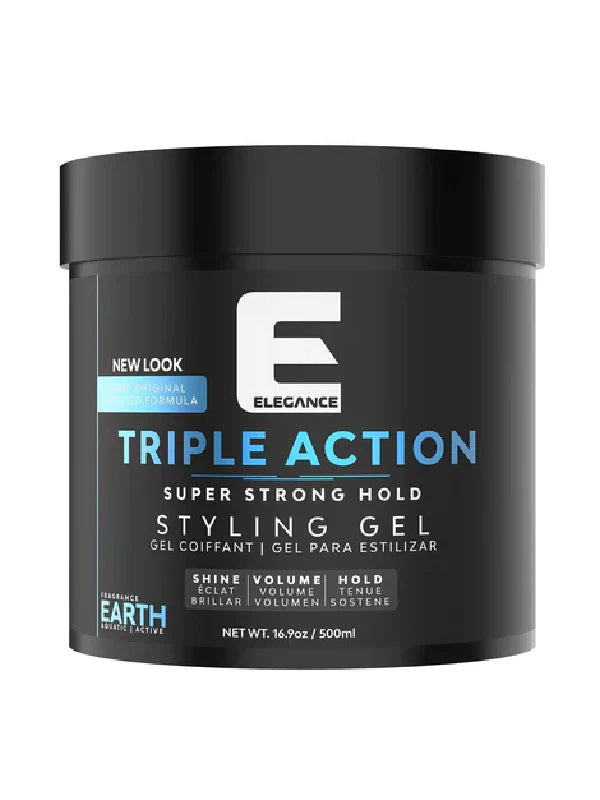 Elegance-Hair Gel Tripple Action Earth(Blue)