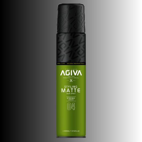Agiva-Hair Spray Matte Green 04 400 mL