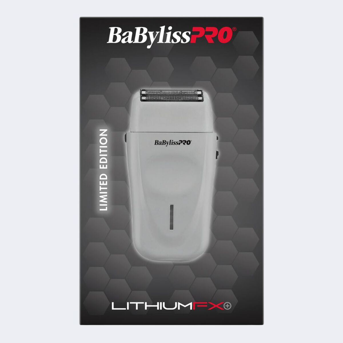 BaBylissPRO LithiumFX+ Limited Edition Grey Cord/Cordless Lithium Ergonomic Double Foil Shaver | FXFS573GY