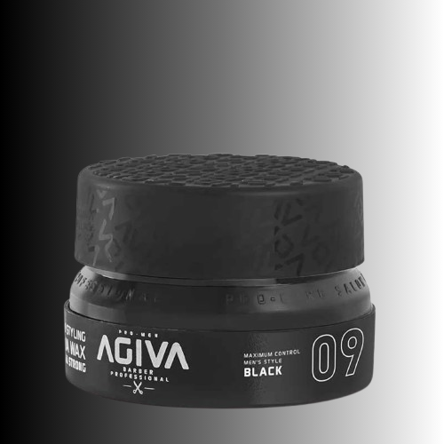 Agiva-Styling Gel Wax Black 09 155 mL