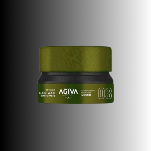 Agiva - Styling Hair Wax Matte Paste-Green 03.....155ml