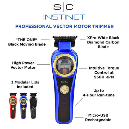 StyleCraft - Instinct Vector Motor Cordless Trimmer