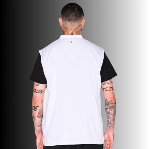 Barber Strong-Barber Vest White