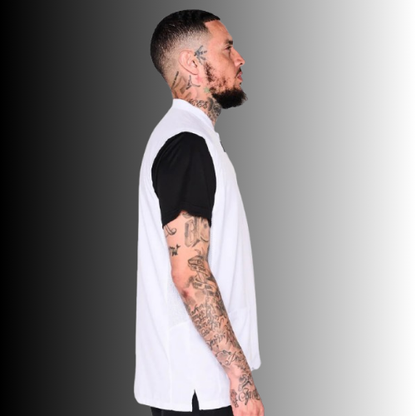 Barber Strong-Barber Vest White