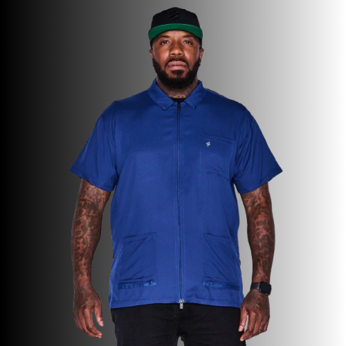 Barber Strong-Barber Jacket Blue