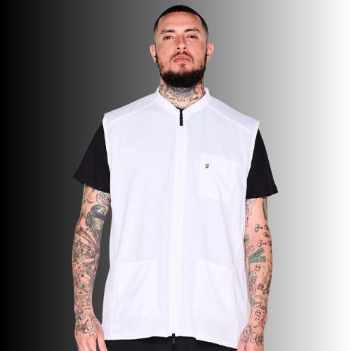 Barber Strong-Barber Vest White