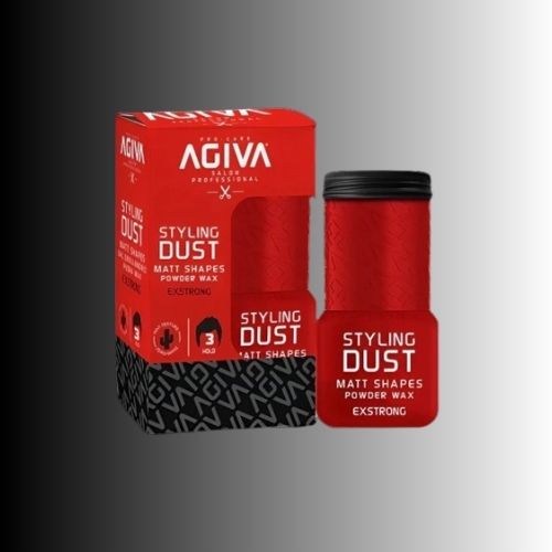 Agiva Styling Hair Powder Wax Exstrong-Red 20gr