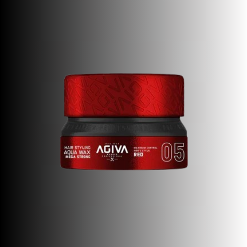 Agiva - Styling Hair Wax Aqua Mega Strong-Red 05...155ml