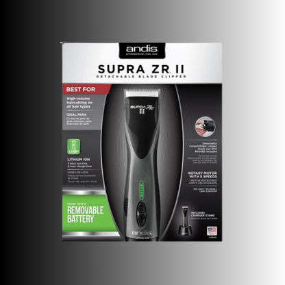 Andis Supra ZRII Cordless Detachable Blade Clipper